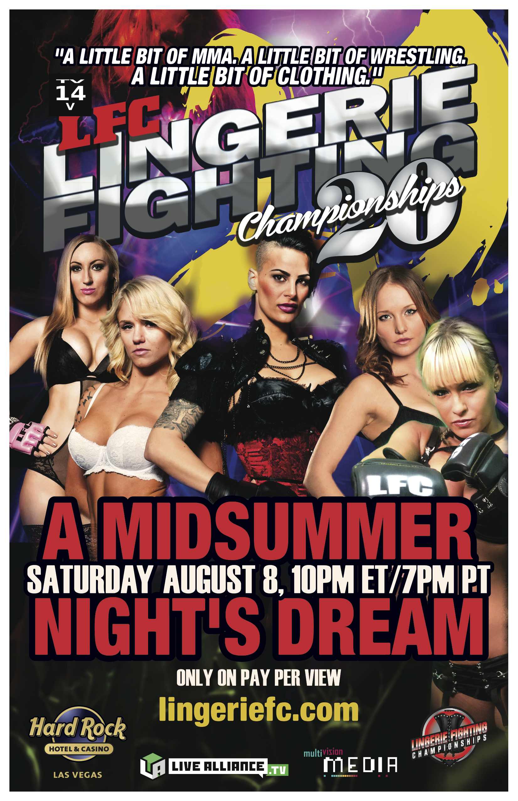 Lingerie Fighting Championships 20: A Midsummer Night's Dream